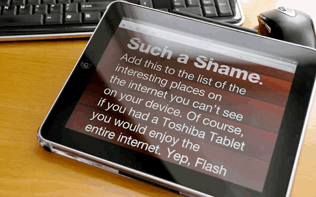 Toshiba Tablet Começa Mal