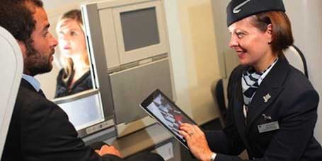 British Airways Com iPads