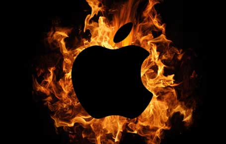 Apple On Fire