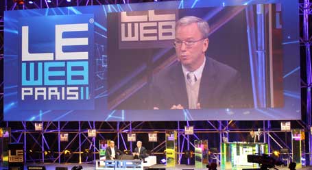 Eric Schmidt Le Web