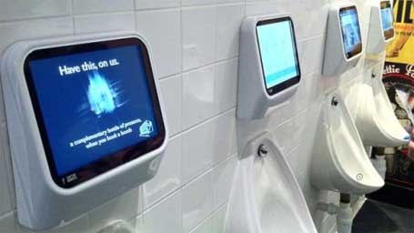 Urinal Gaming Machine