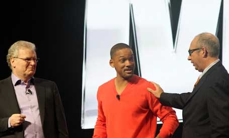 Will Smith no CES com Sony