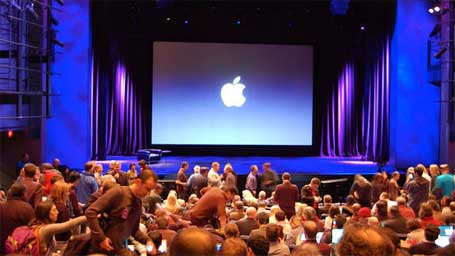 Apple Evento Audiência