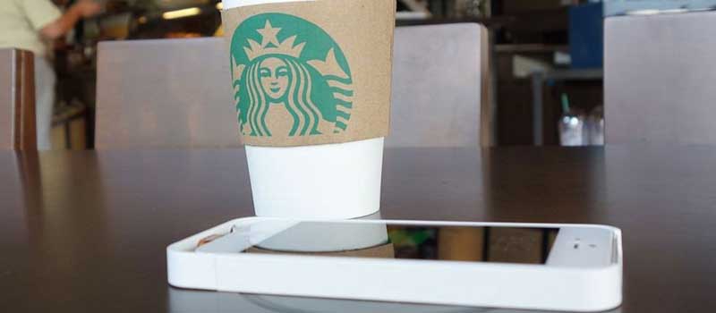 Starbucks Powermat Charging